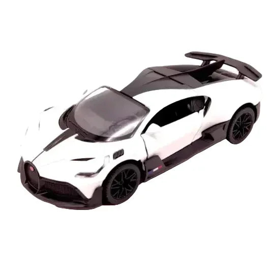 Premium scale diecast model car – Bugatti Divo, 1:36 Scale (White) Collectible