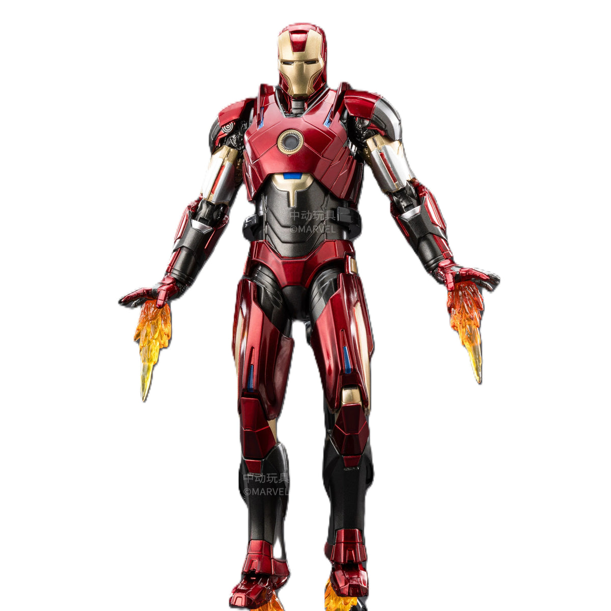 Iron Man Mark 16 Nightclub Armor Action Figure By ZD Toys - 7 Inch | Ages 15+