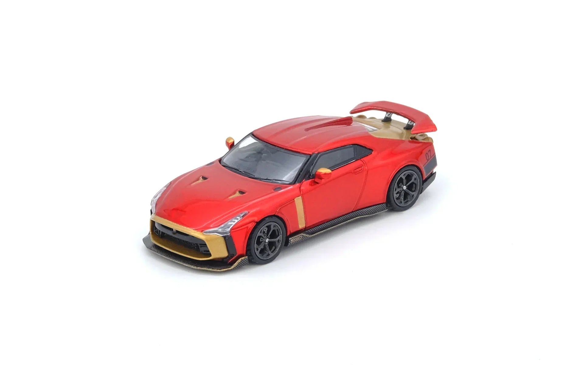 Premium scale diecast model car – R50 GT-R50, 1:64 Scale (Red) Collectible