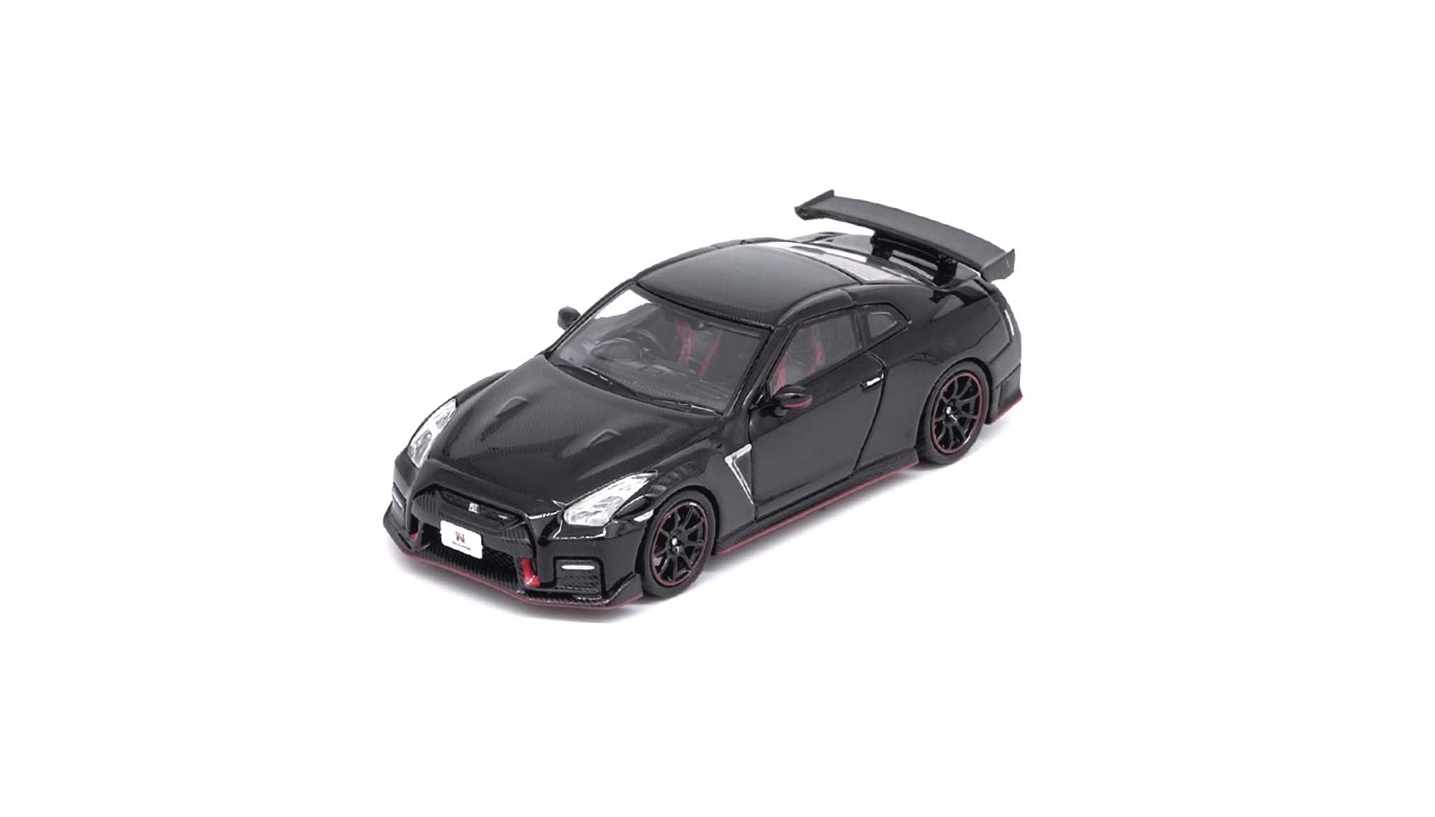 Premium scale diecast model car – INNO64 1:64 Scale Nissan GT-R (R35) Nismo, 1:64 Scale (Black) Collectible