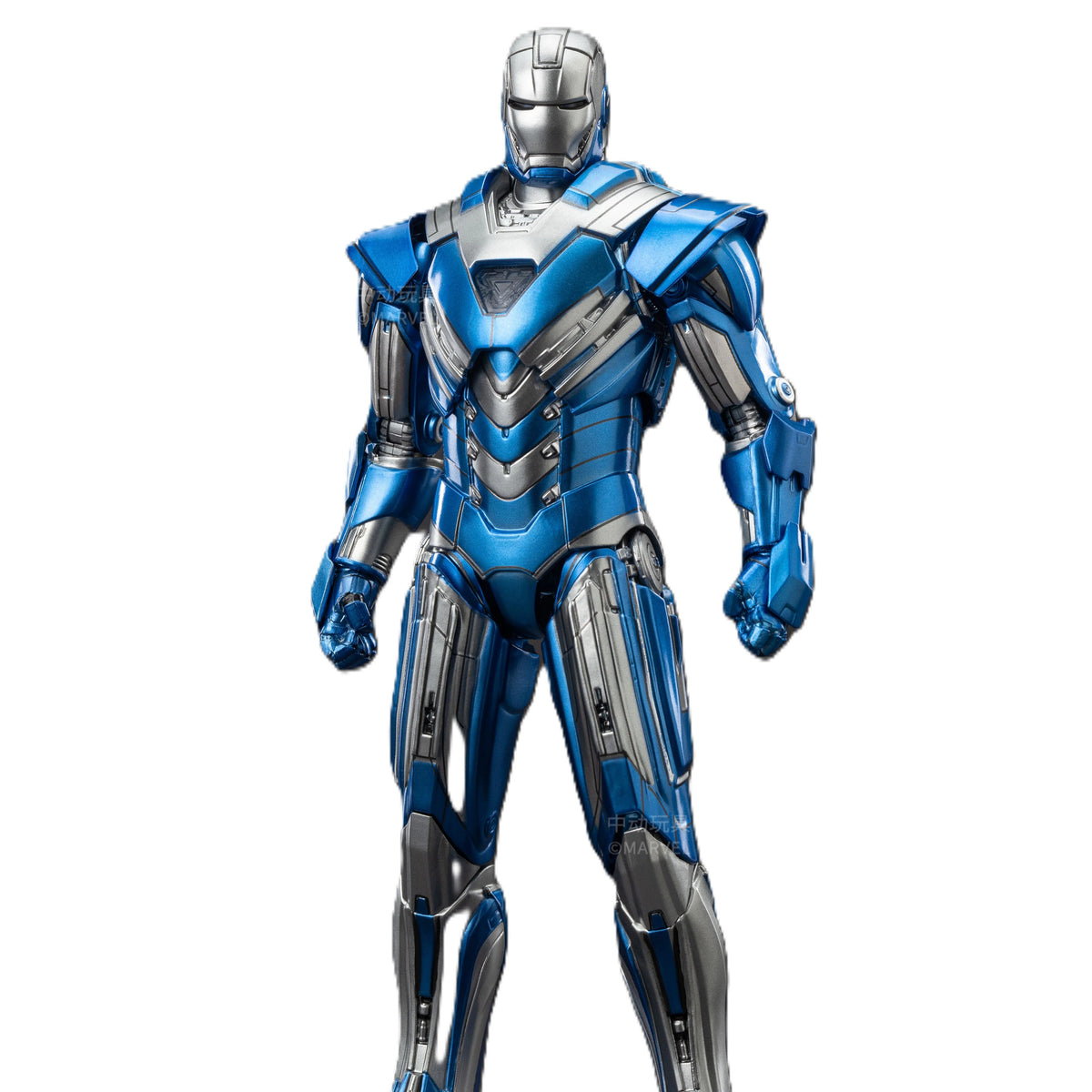 Iron Man 3 MK30 Blue Steel Armor Action Figure By ZD Toys - 7 Inch | Ages 15+
