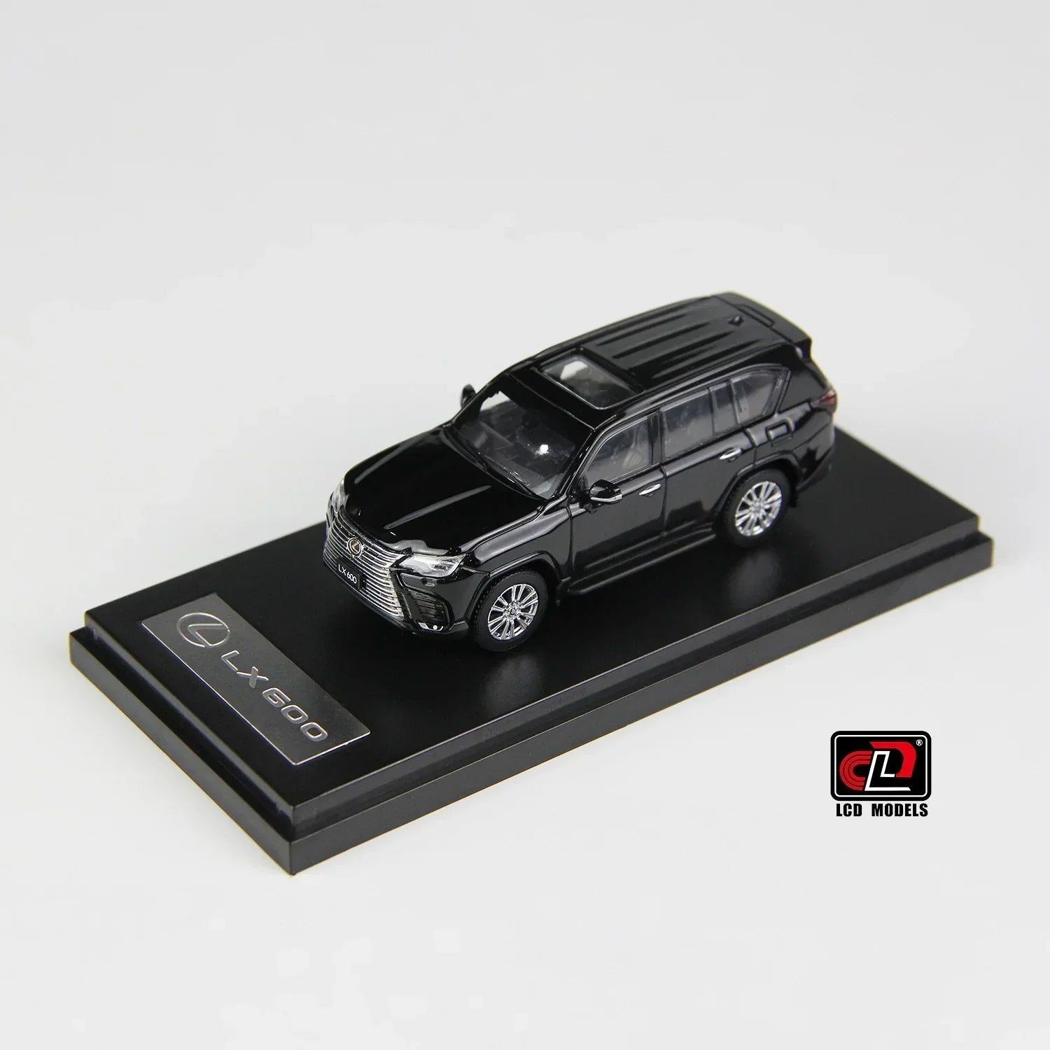 Premium scale diecast model car – LEXUS LX600, 1:64 Scale (Black) Collectible