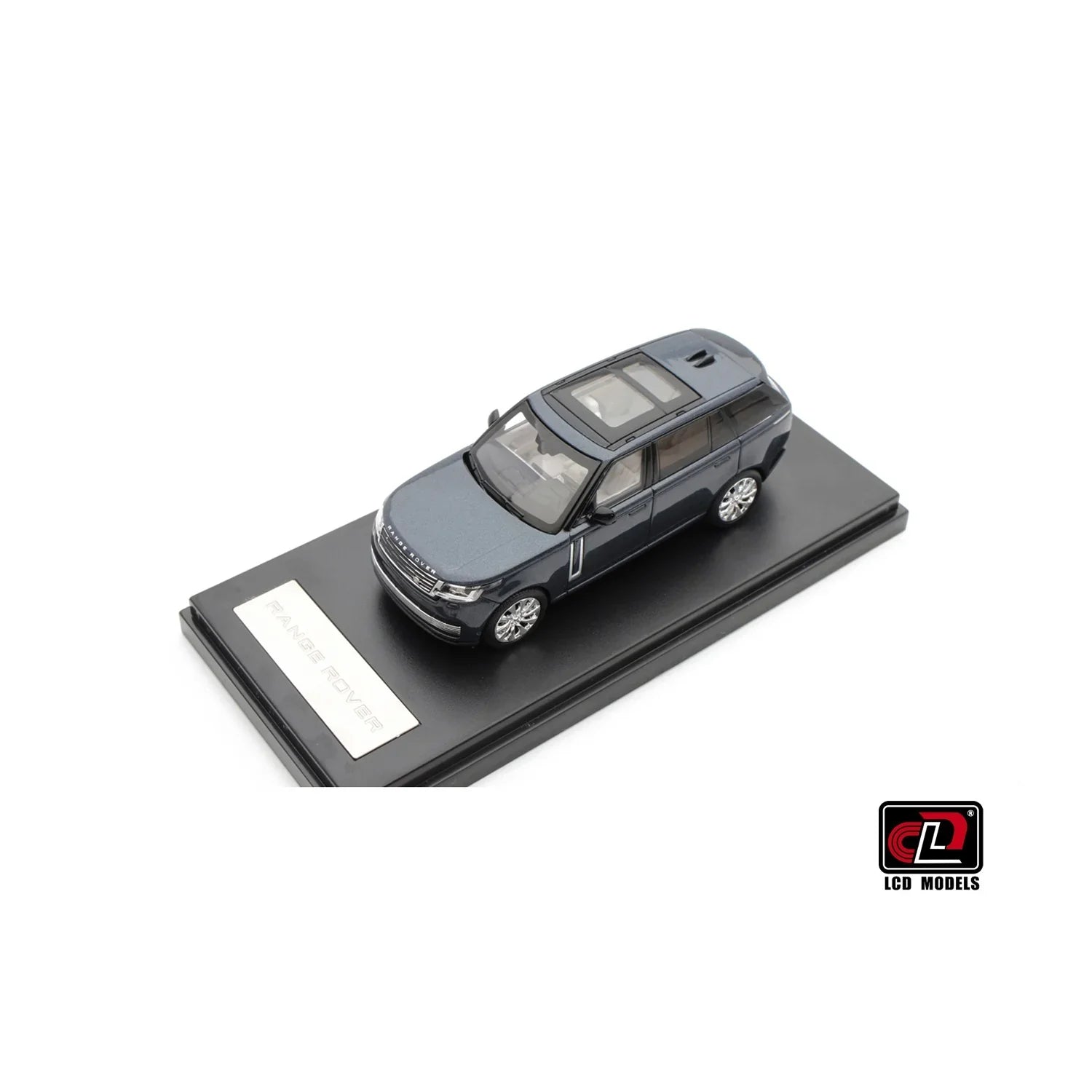 Premium scale diecast model car – Land Rover Range Rover, 1:64 Scale (Blue) Collectible