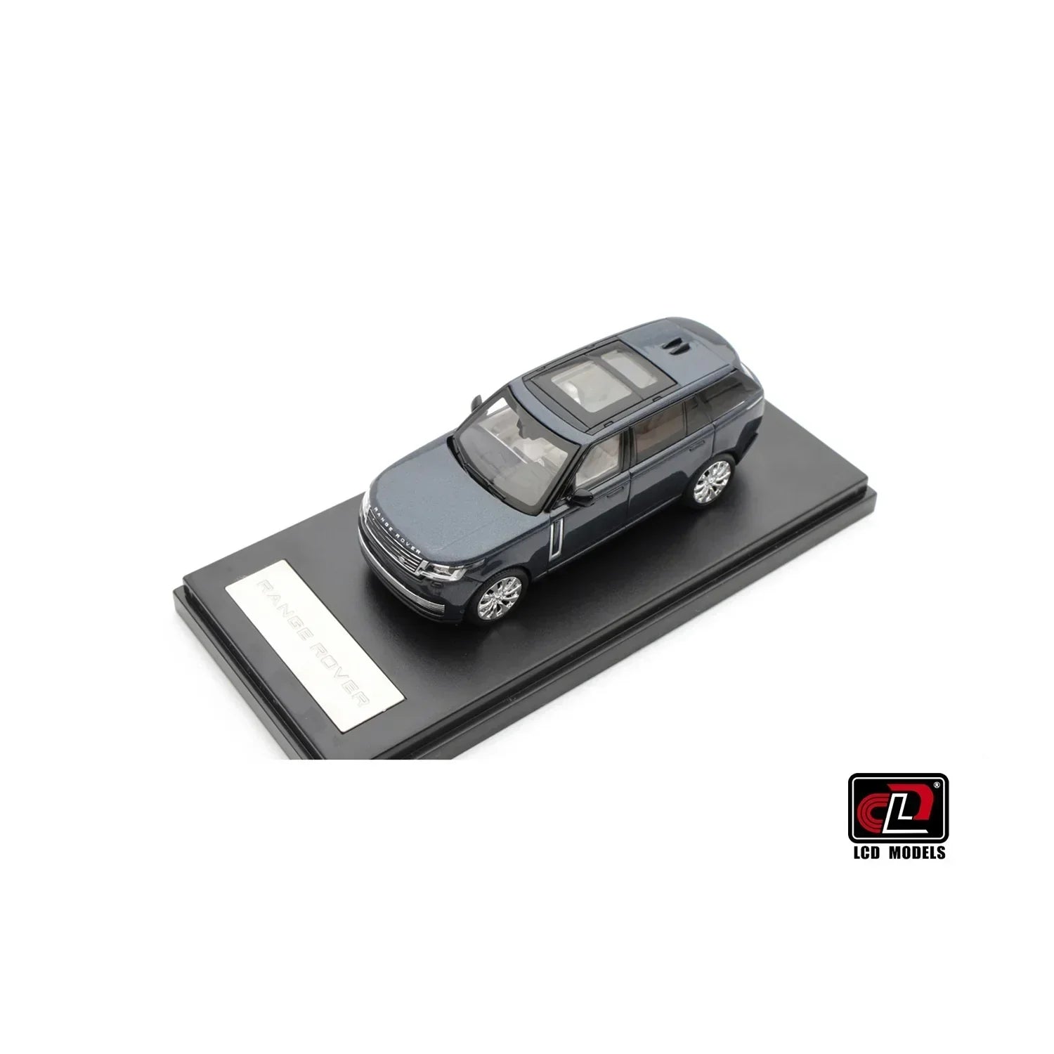 Premium scale diecast model car – Land Rover Range Rover, 1:64 Scale (Blue) Collectible