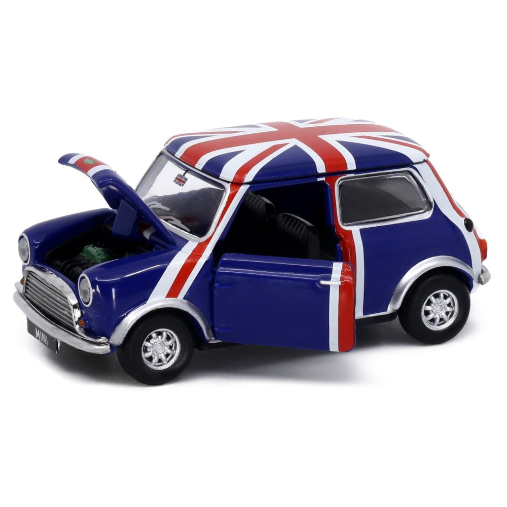 Premium scale diecast model car – Mini Cooper Union Jack 154 (RHD), 1:50 Scale Collectible
