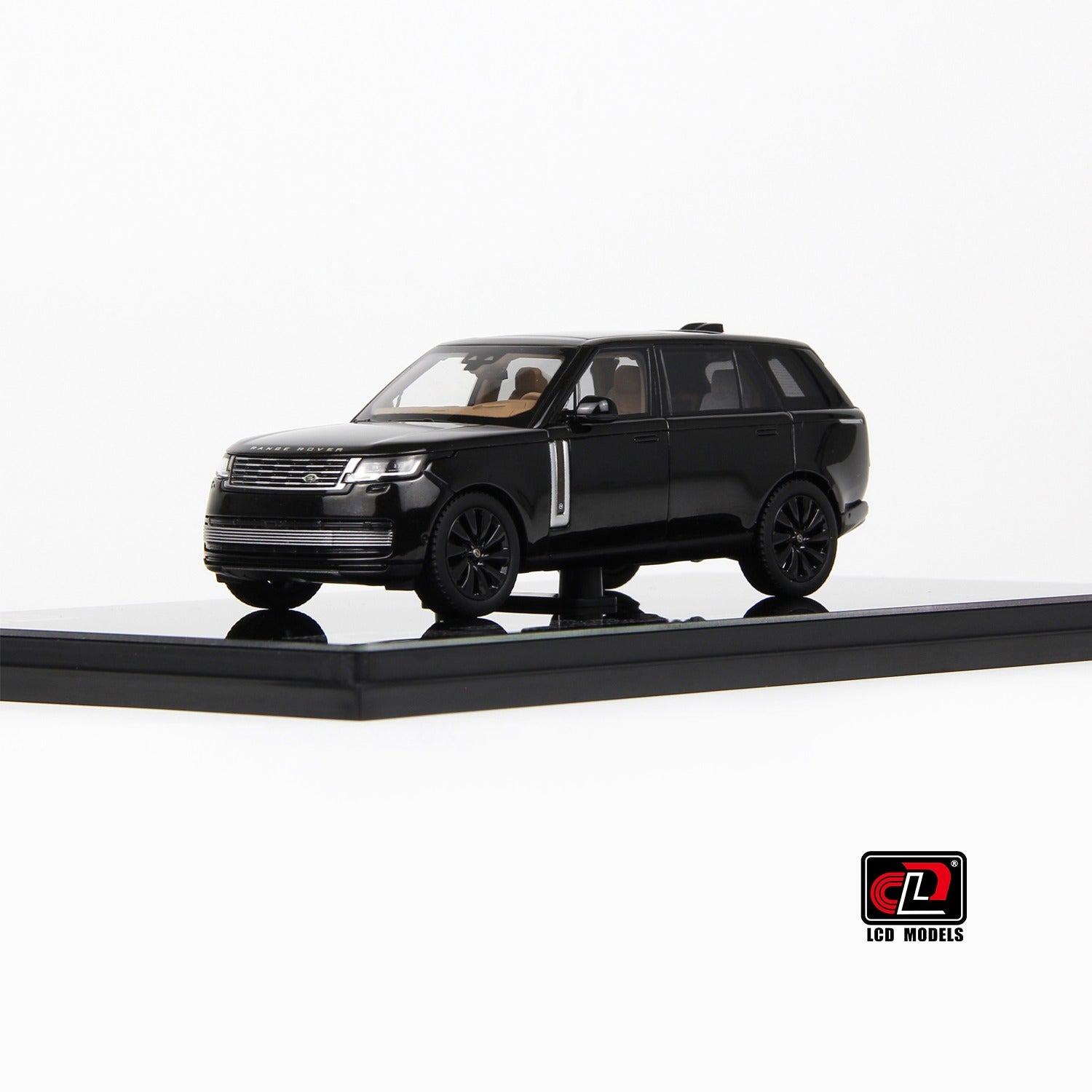 Premium scale diecast model car – Land Rover Range Rover SV SERENITY, 1:43 Scale (Black) Collectible
