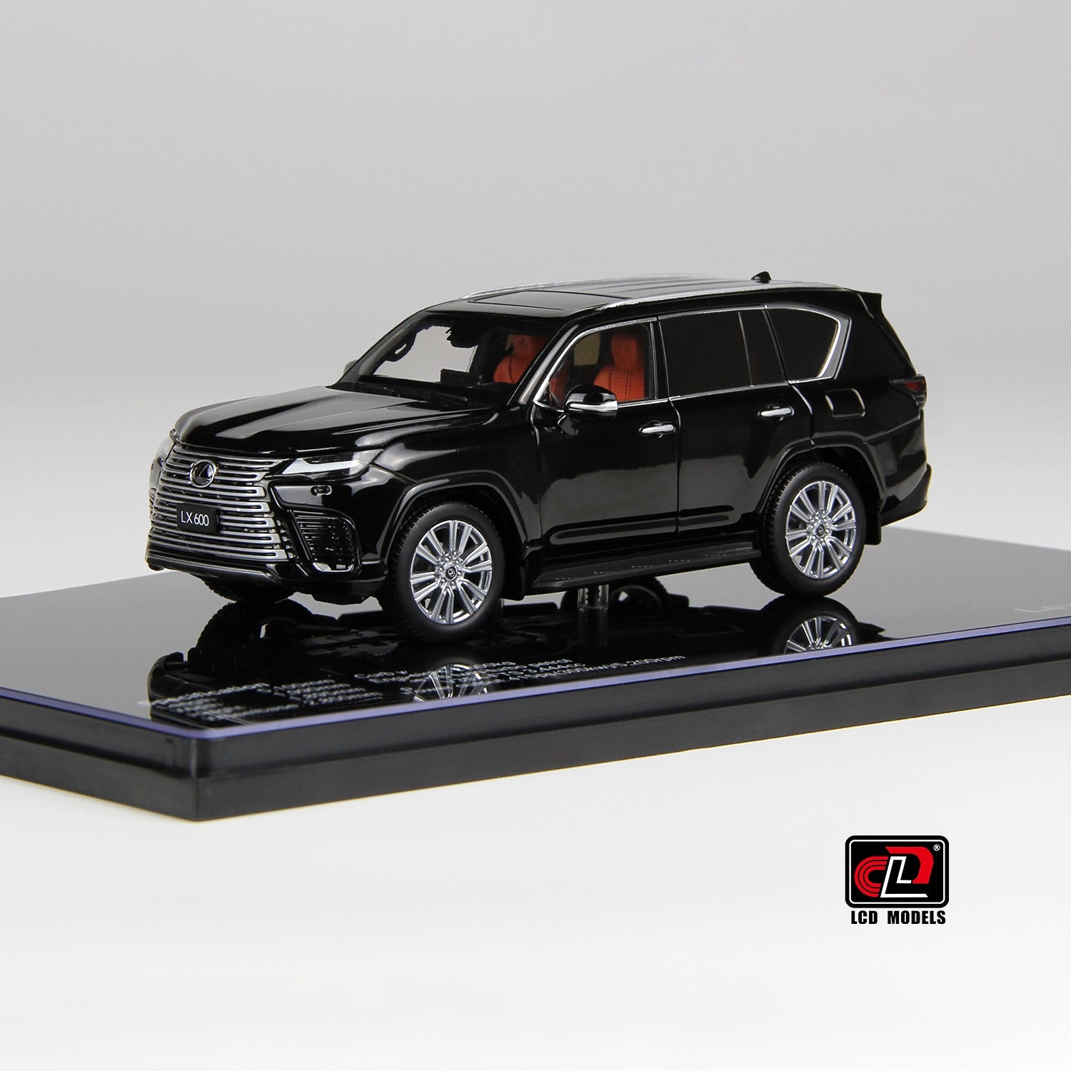 Premium scale diecast model car – LEXUS LX600, 1:43 Scale (Black) Collectible