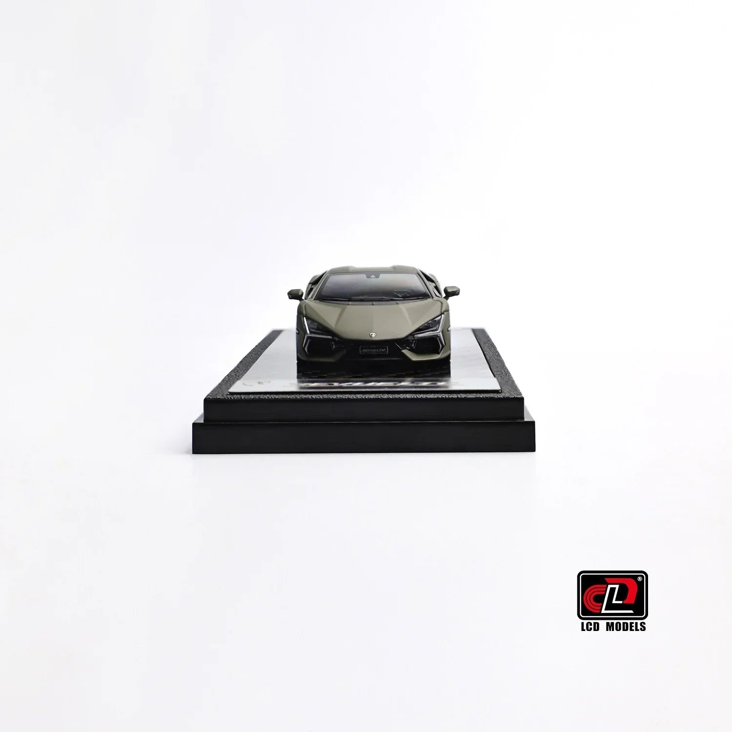 Premium scale diecast model car – Lamborghini Revuelto, 1:64 Scale (Matte Green) Collectible