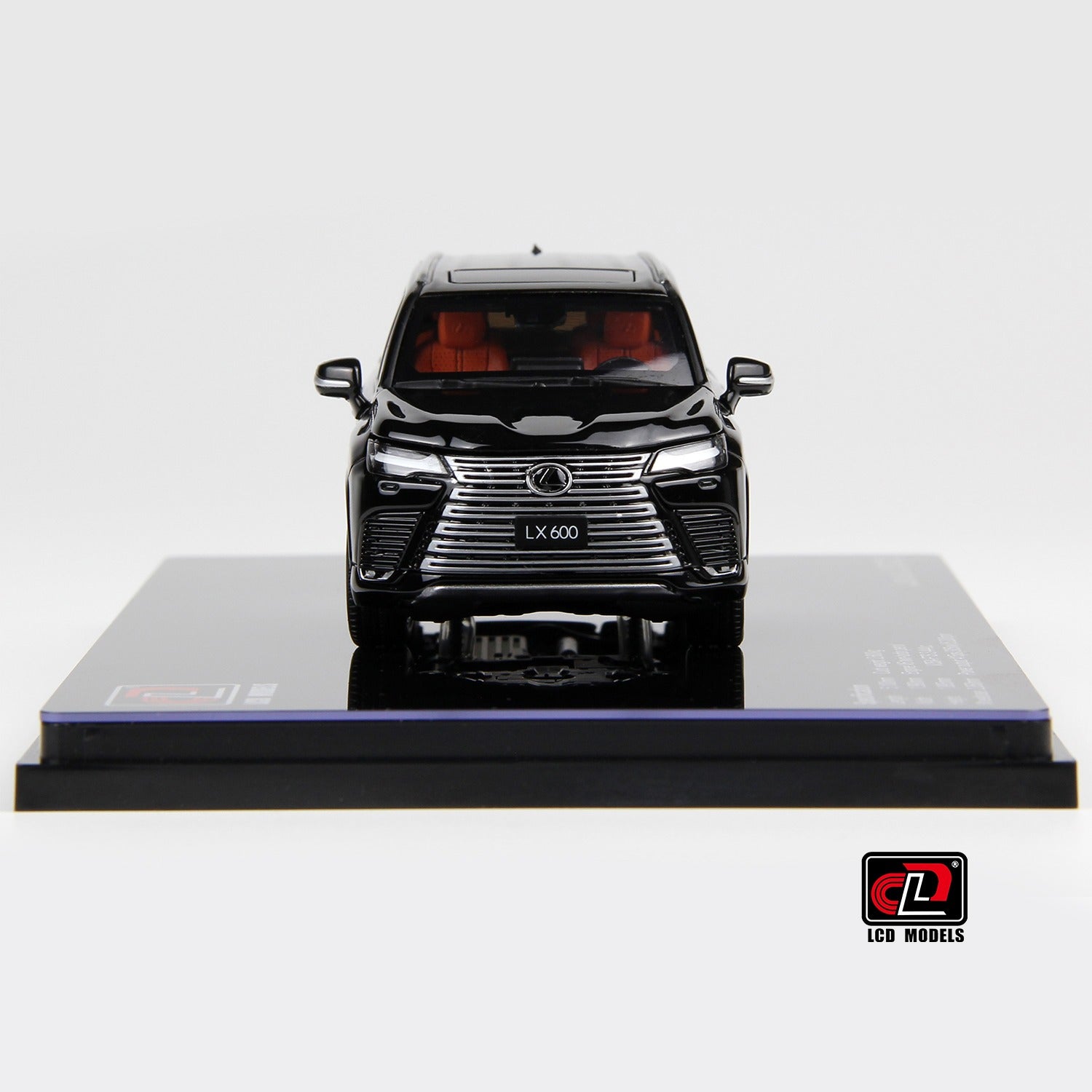 Premium scale diecast model car – LEXUS LX600, 1:43 Scale (Black) Collectible