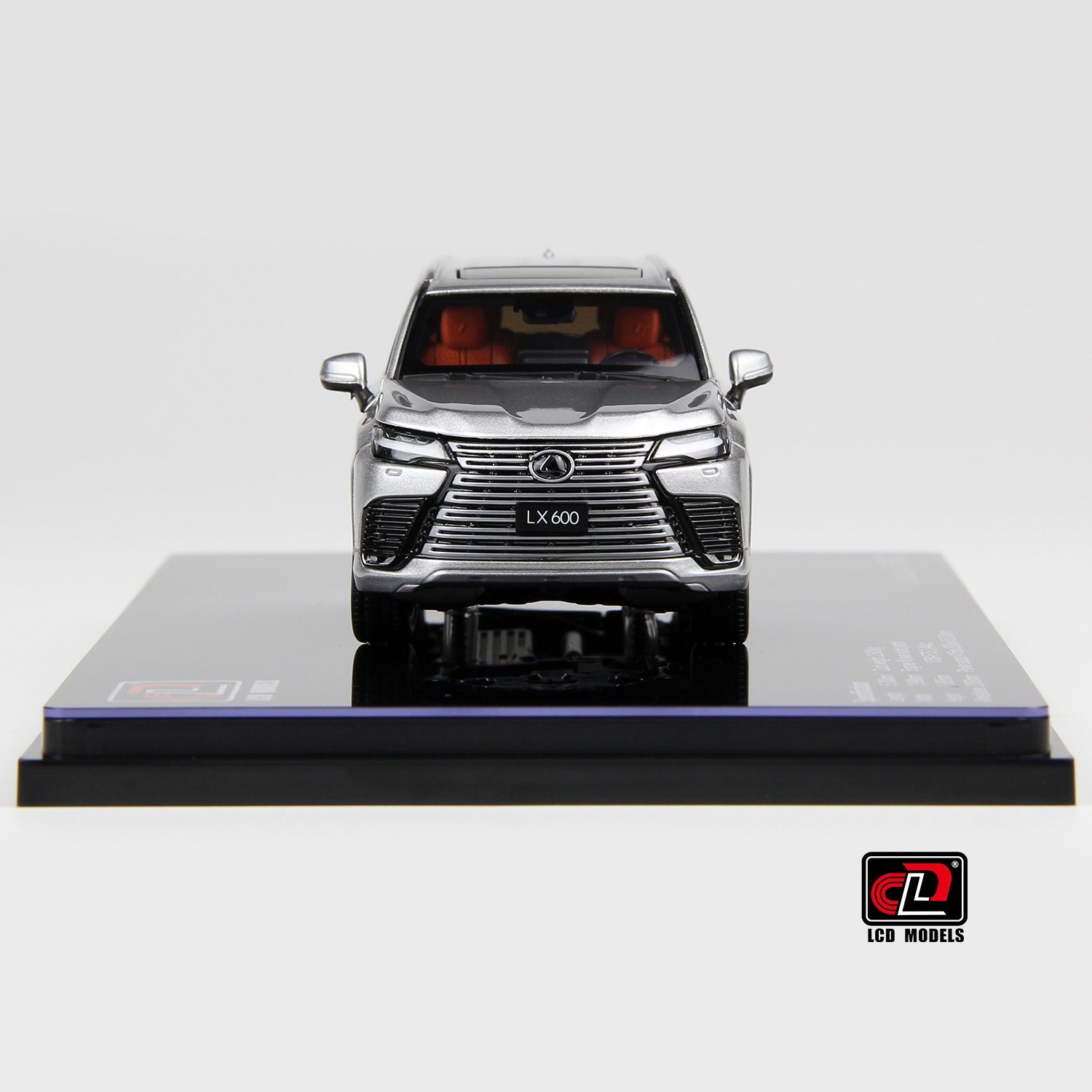 Premium scale diecast model car – LEXUS LX600, 1:43 Scale (Silver) Collectible