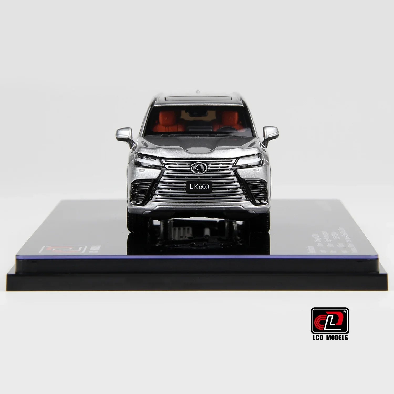 Premium scale diecast model car – LEXUS LX600, 1:43 Scale (Silver) Collectible