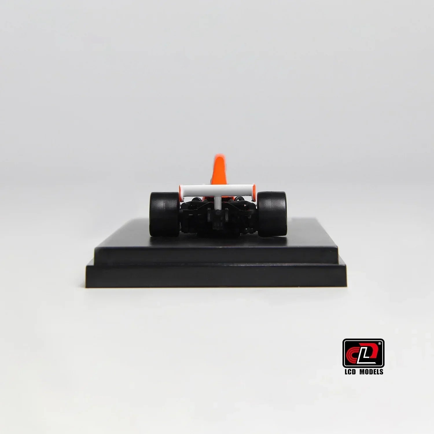 Premium scale diecast model car – McLaren M23, 1:64 Scale (Orange with White) Collectible