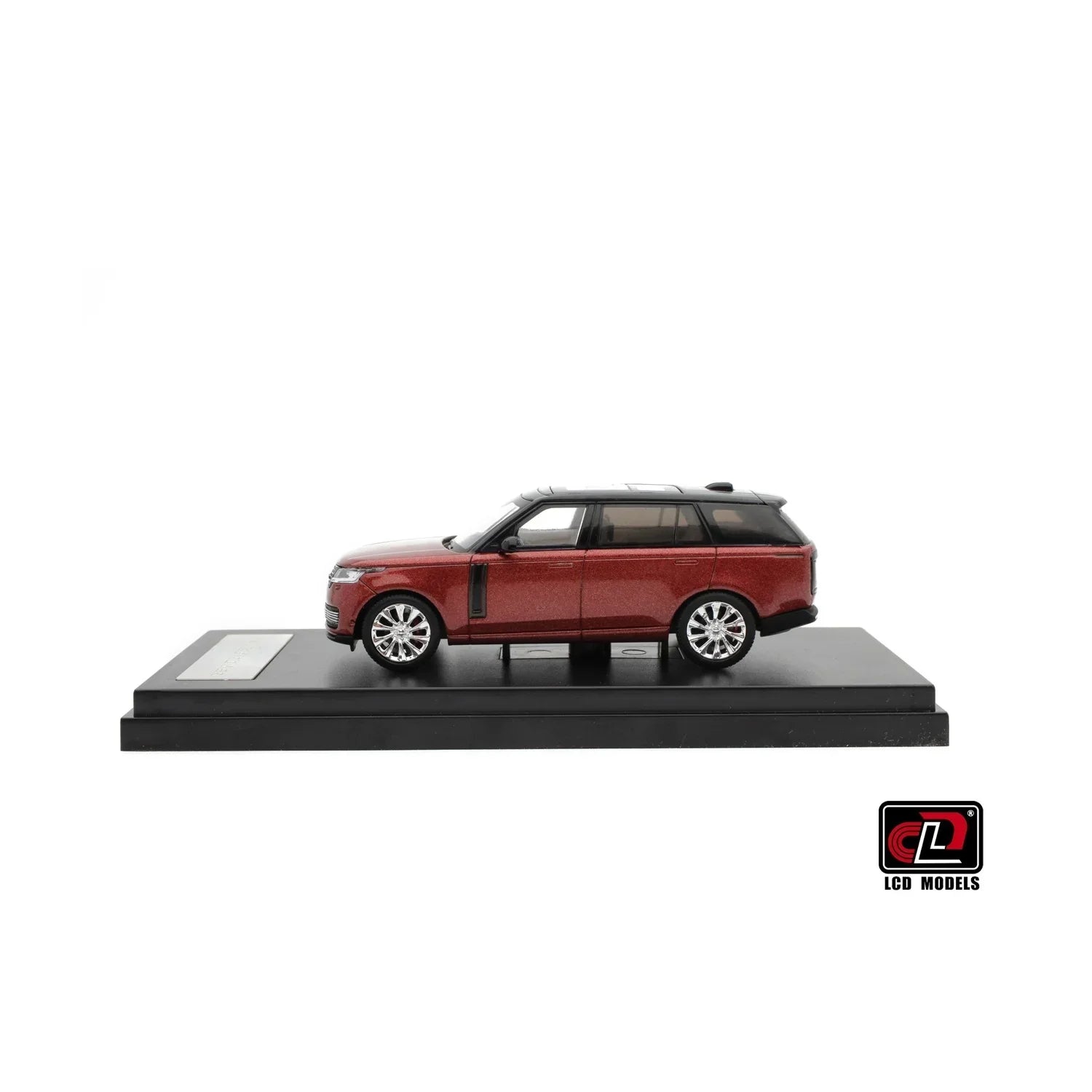 Premium scale diecast model car – Land Rover Range Rover, 1:64 Scale (Red) Collectible