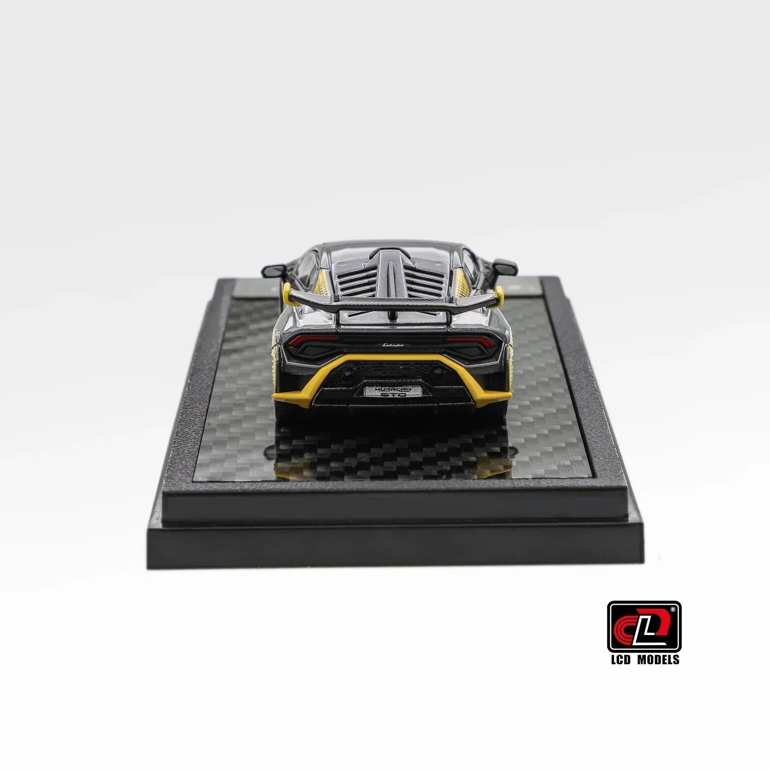 Premium scale diecast model car – Lamborghini Huracan STO Foshan APA XPO Special Package 2025, 1:64 Scale (Silver Grey) Collectible