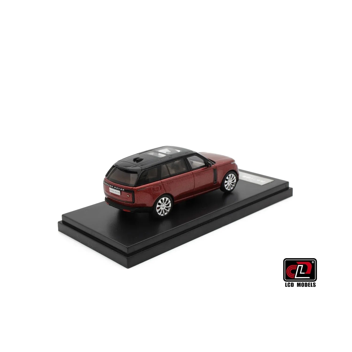 Premium scale diecast model car – Land Rover Range Rover, 1:64 Scale (Red) Collectible