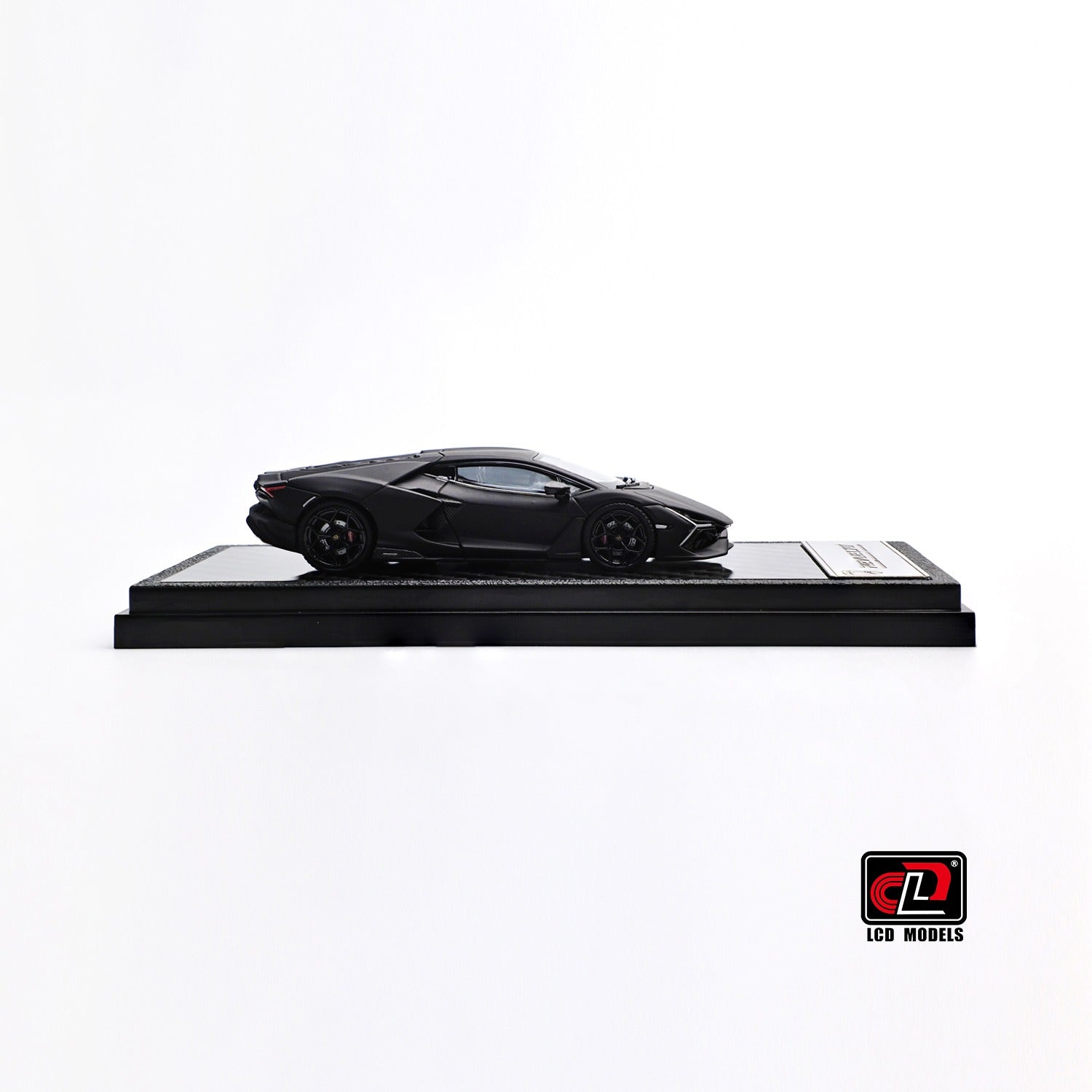 Premium scale diecast model car – Lamborghini Revuelto, 1:64 Scale (Matte Black) Collectible