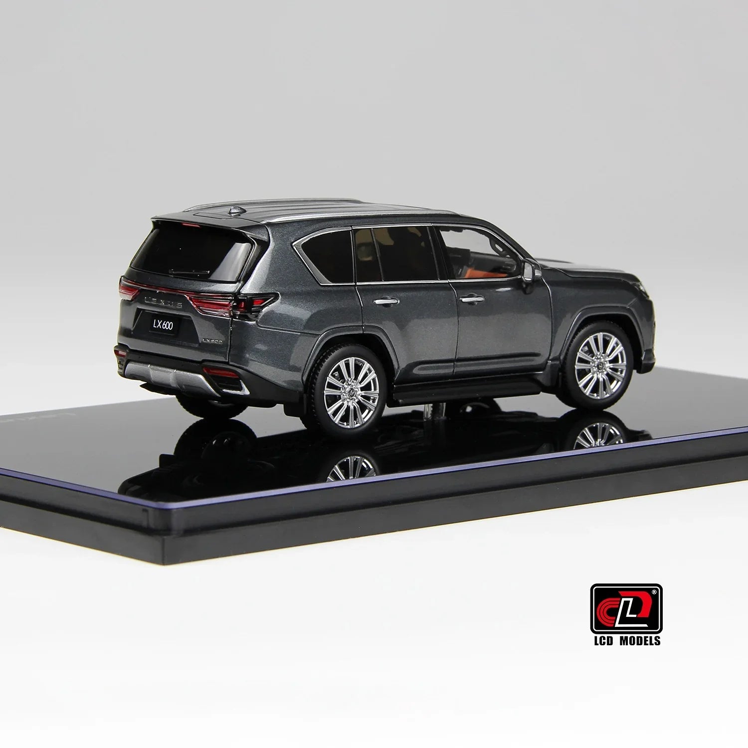 Premium scale diecast model car – LEXUS LX600, 1:43 Scale (Grey) Collectible