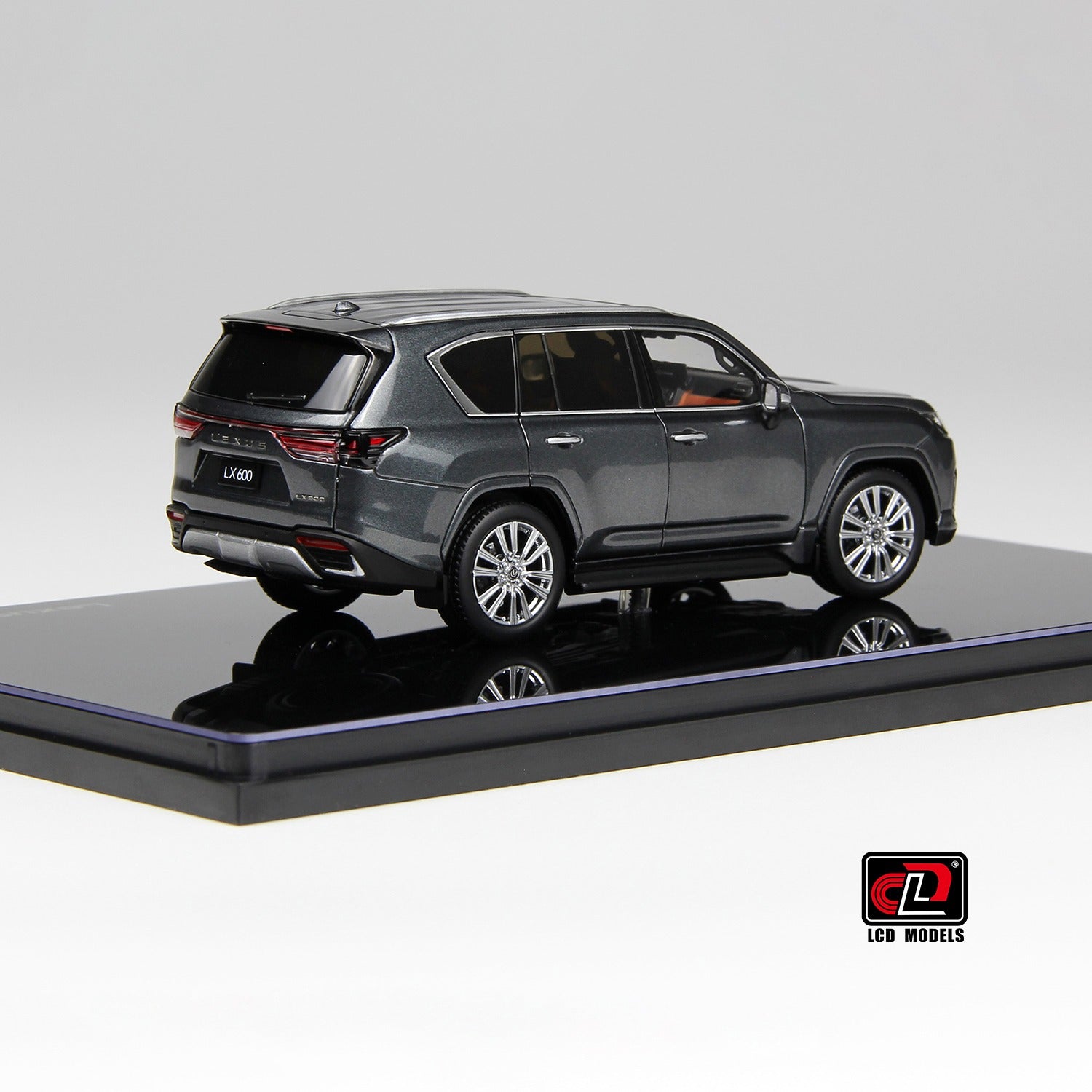 Premium scale diecast model car – LEXUS LX600, 1:43 Scale (Grey) Collectible