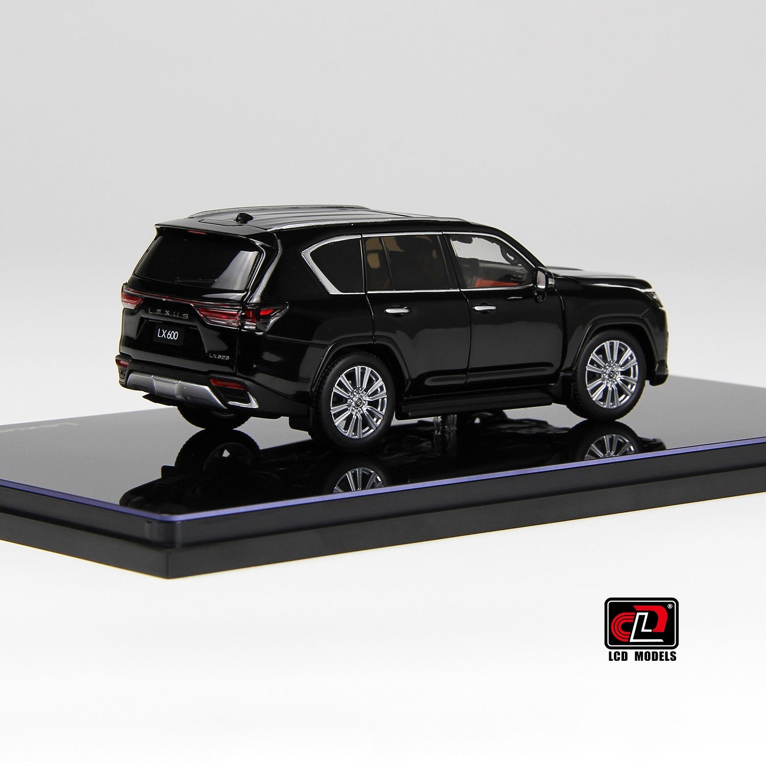 Premium scale diecast model car – LEXUS LX600, 1:43 Scale (Black) Collectible