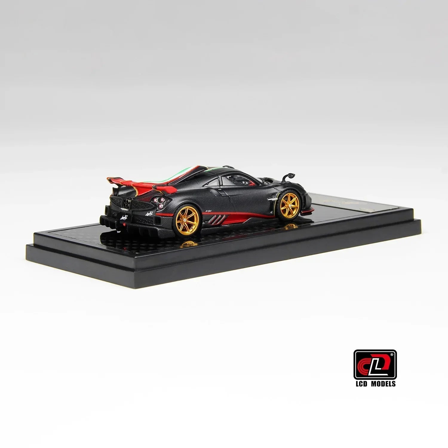 Premium scale diecast model car – Pagani Imola Coupe, 1:64 Scale (Matte Black) Collectible