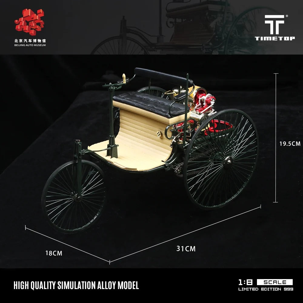 *PRE-ORDER* Time Micro Mercedes-Benz No. 1, 1:8 Scale