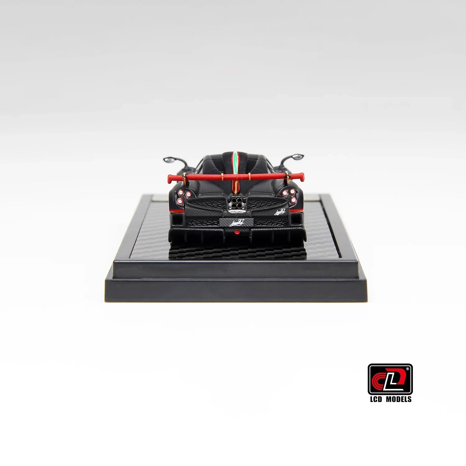 Premium scale diecast model car – Pagani Imola Coupe, 1:64 Scale (Matte Black) Collectible
