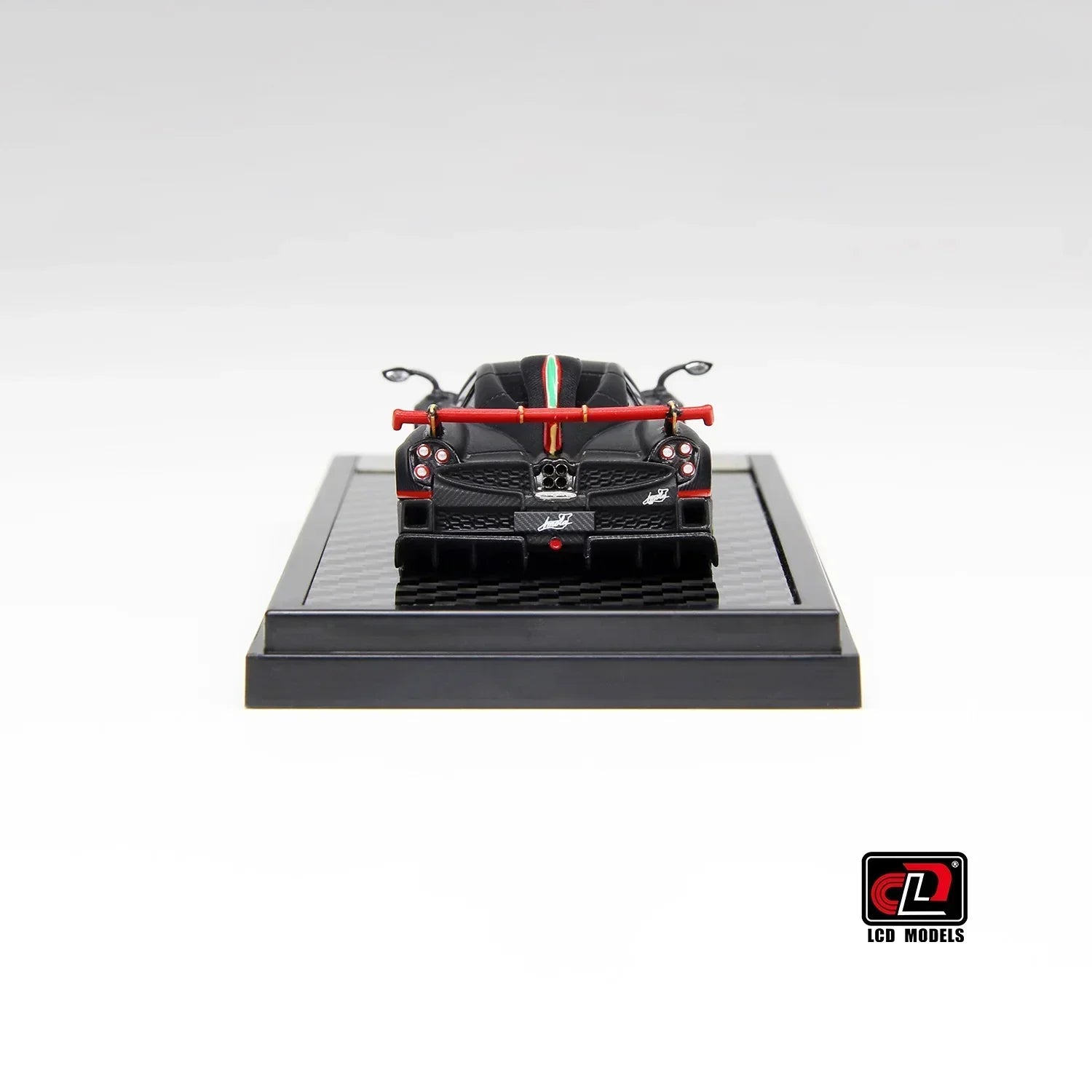 Premium scale diecast model car – Pagani Imola Coupe, 1:64 Scale (Matte Black) Collectible