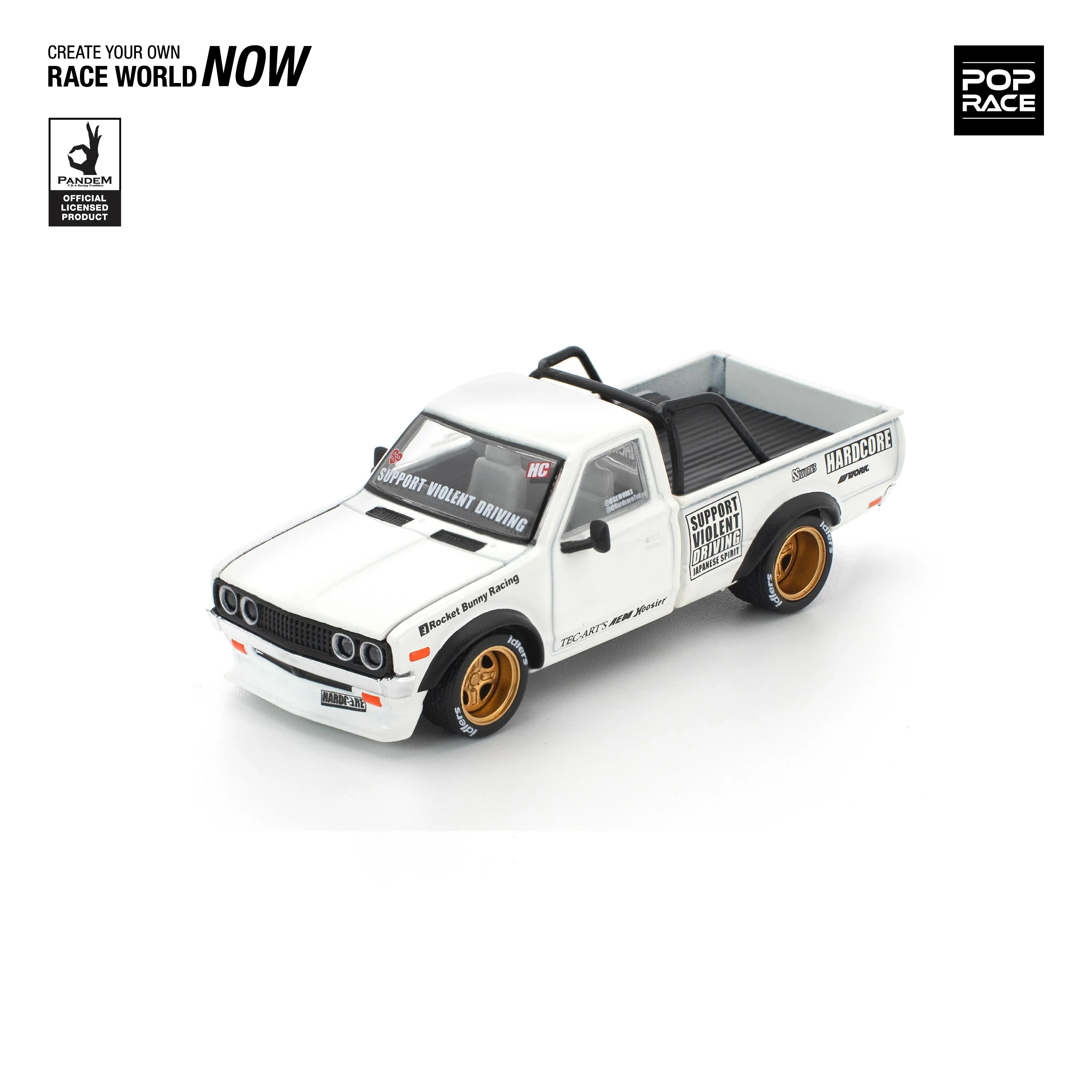 Pandem Datsun 620 Rocket Bunny Racing, 1:64 Scale