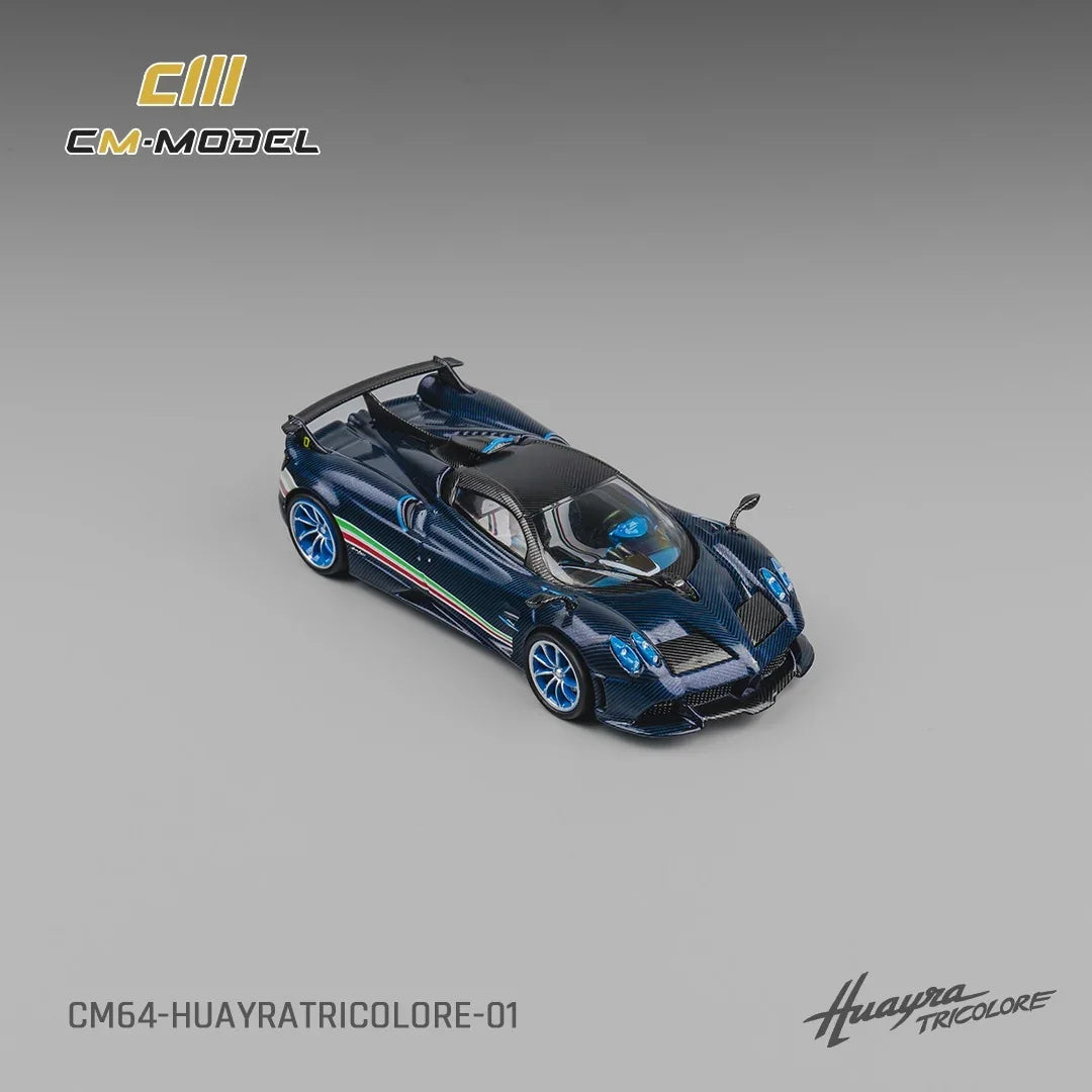 Pagani Huarya Tricolore -02, 1:64 Scale (Blue)