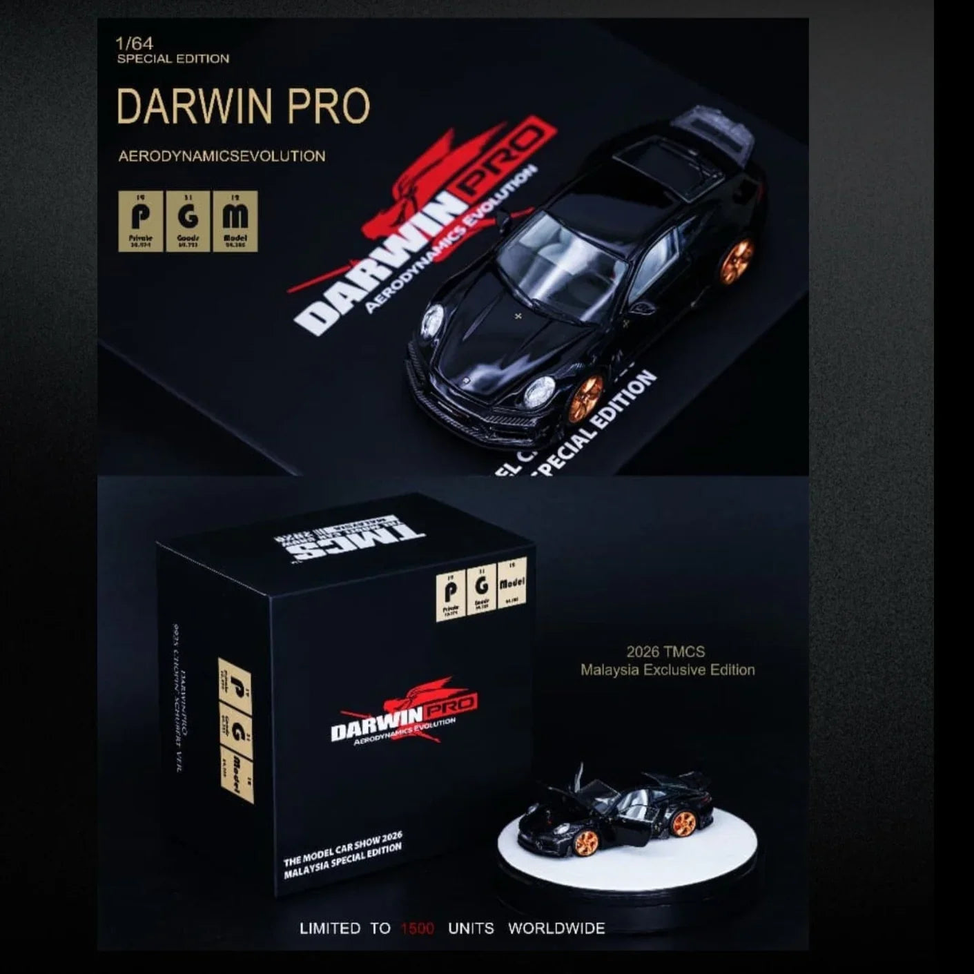 Premium scale diecast model car – *TMCS 2026* Darwin Pro, The Model Car Show 2026 Collectible
