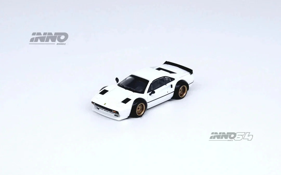 Premium scale diecast model car – *PRE-ORDER* LBWK 308 GTB, 1:64 Scale (White) Collectible