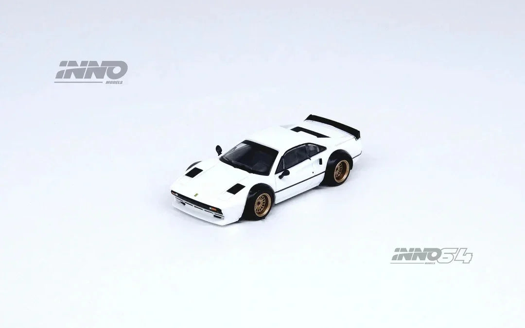 Premium scale diecast model car – *PRE-ORDER* LBWK 308 GTB, 1:64 Scale (White) Collectible