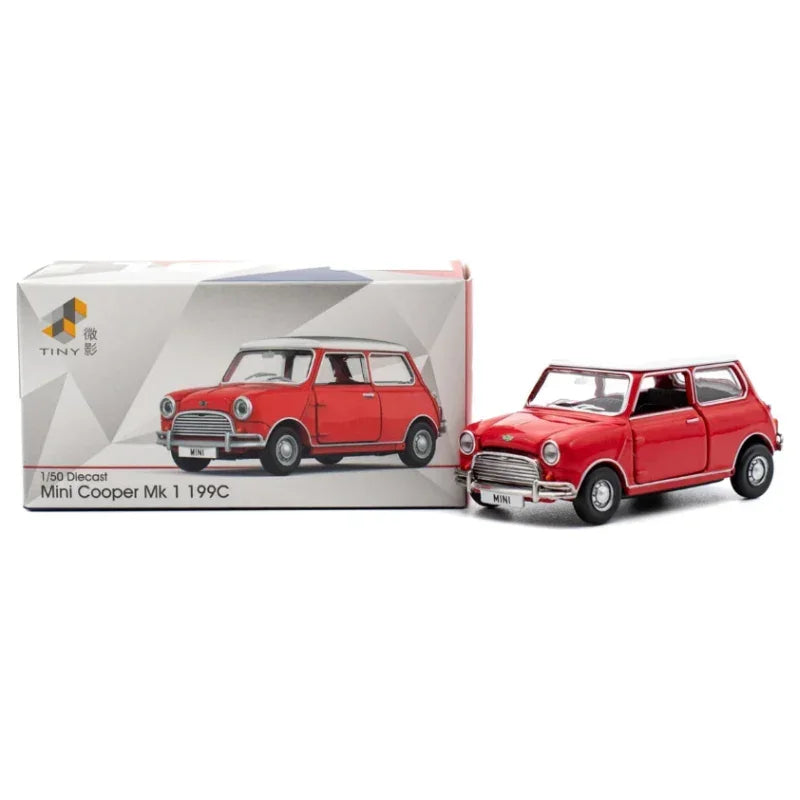 Premium scale diecast model car – Mini Cooper Mk 1 199C, 1:50 Scale Collectible