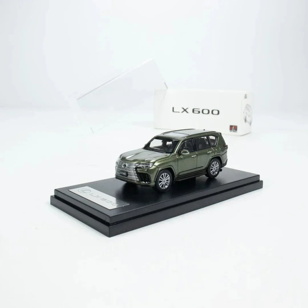 Premium scale diecast model car – Lexus LX600, 1:64 Scale (Nori Green) Collectible