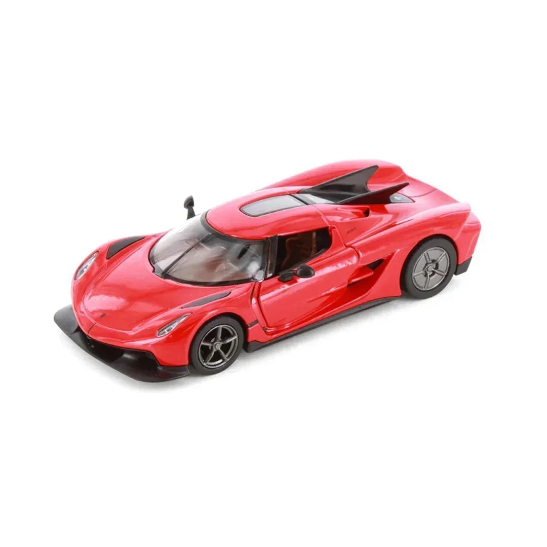 Premium scale diecast model car – Koenigsegg Jesko Absolut, 1:36 Scale (Red) Collectible