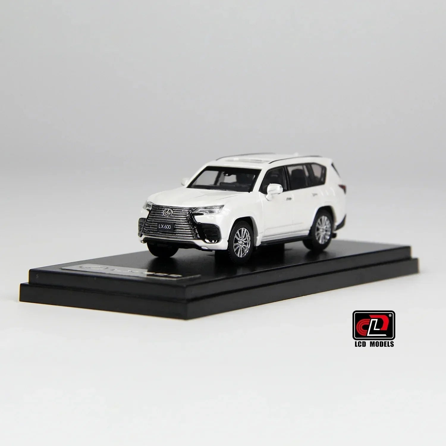Premium scale diecast model car – Lexus LX600, 1:64 Scale (White) Collectible