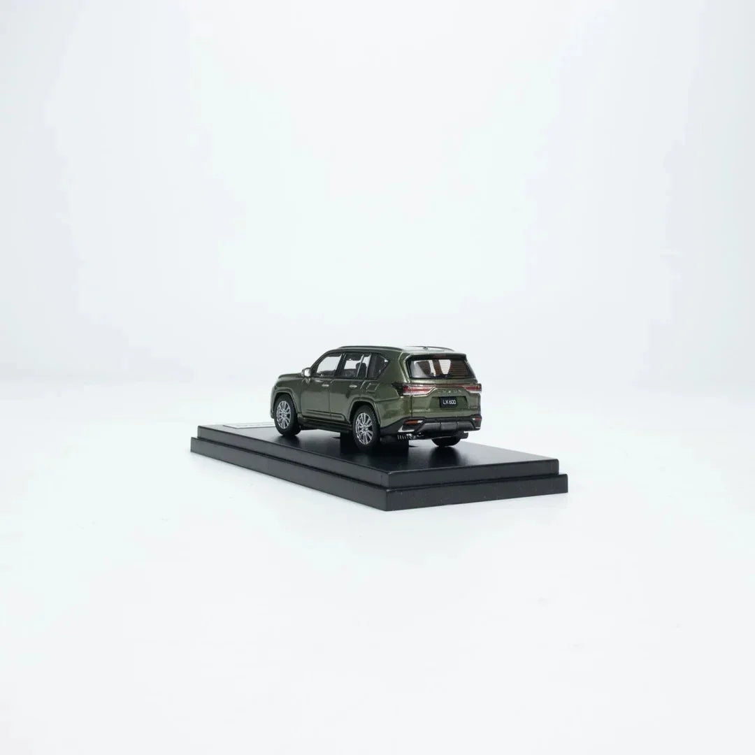 Premium scale diecast model car – Lexus LX600, 1:64 Scale (Nori Green) Collectible