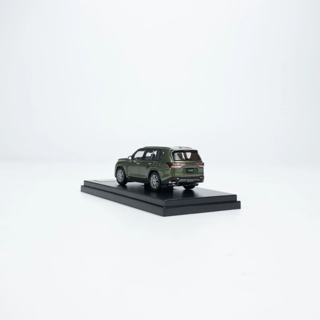 Premium scale diecast model car – Lexus LX600, 1:64 Scale (Nori Green) Collectible