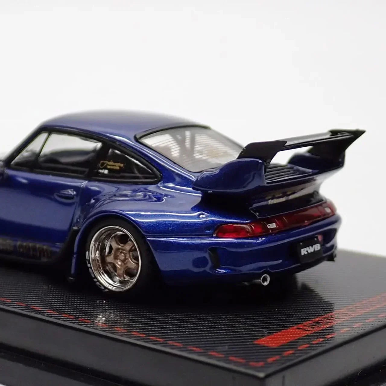 Premium scale diecast model car – *TMCS 2026* RWB 993 Blue Metallic, 1:64 Scale Collectible