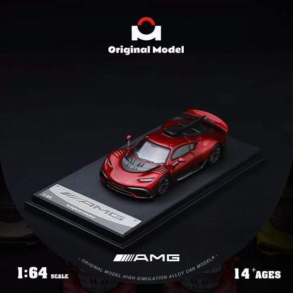*PRE-ORDER* Mercedes-Benz AMG One, 1:64 Scale (Metallic Red)