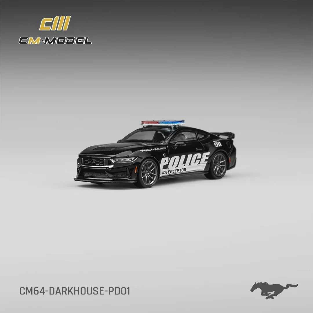 Ford Dark Horse Black, 1:64 Scale