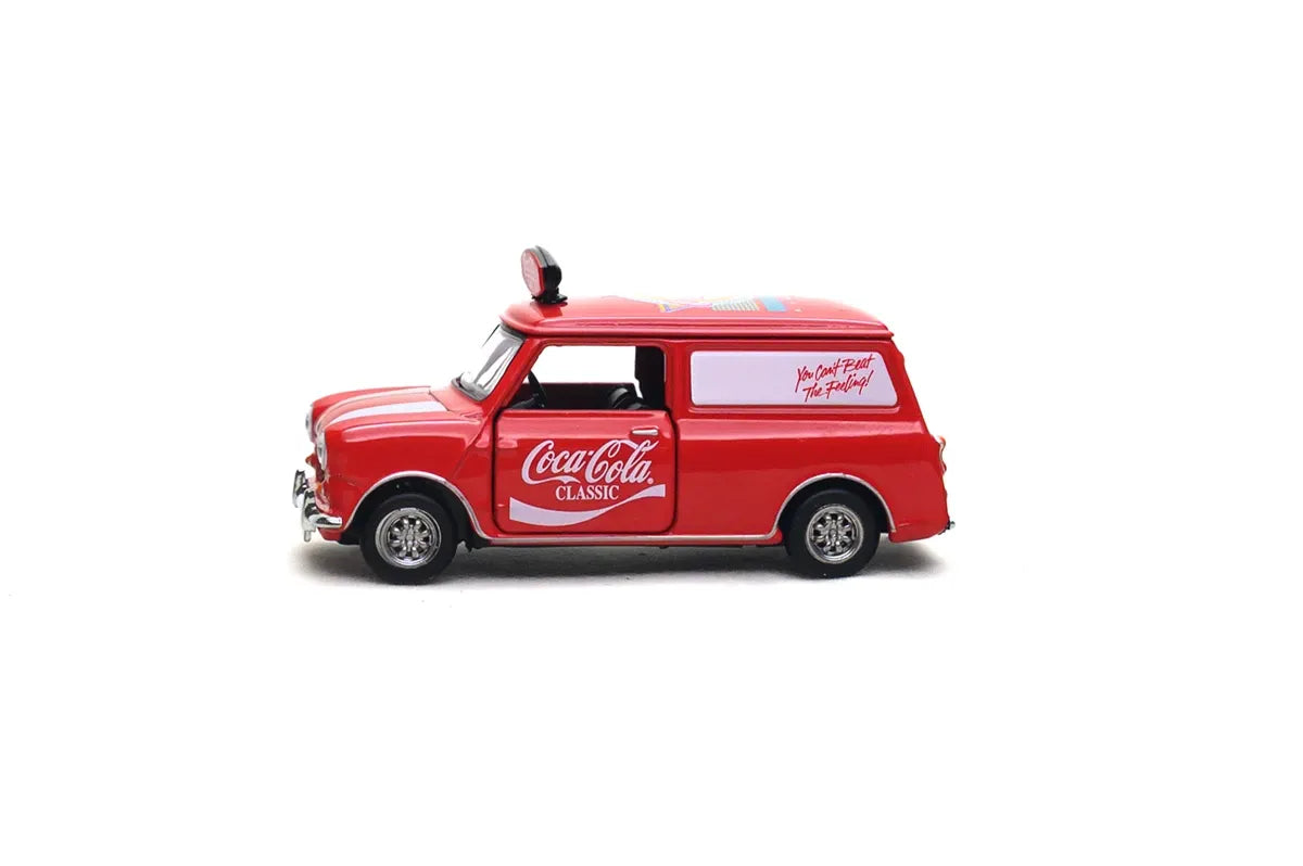 Premium scale diecast model car – Austin Mini Countryman Coca-Cola, 1:50 Scale Collectible