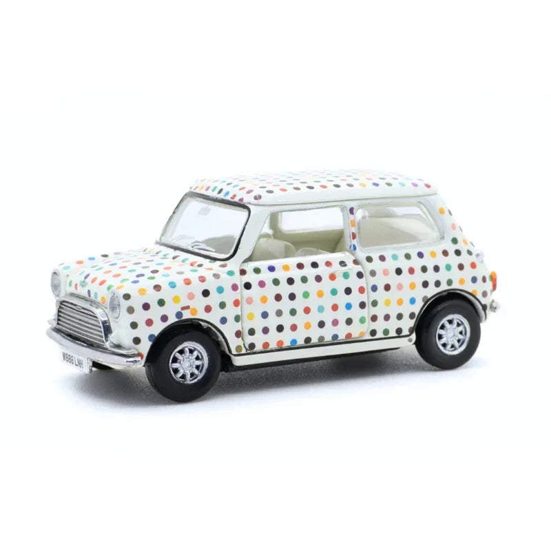 Premium scale diecast model car – Mini Cooper Mk 1 Colour Dot, 1:50 Scale Collectible