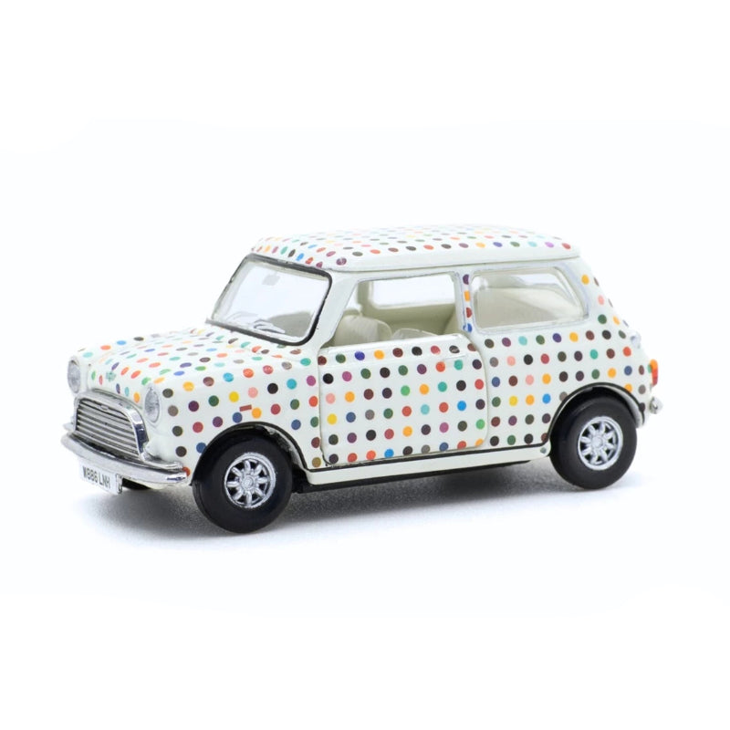 Premium scale diecast model car – Mini Cooper Mk 1 Colour Dot, 1:50 Scale Collectible