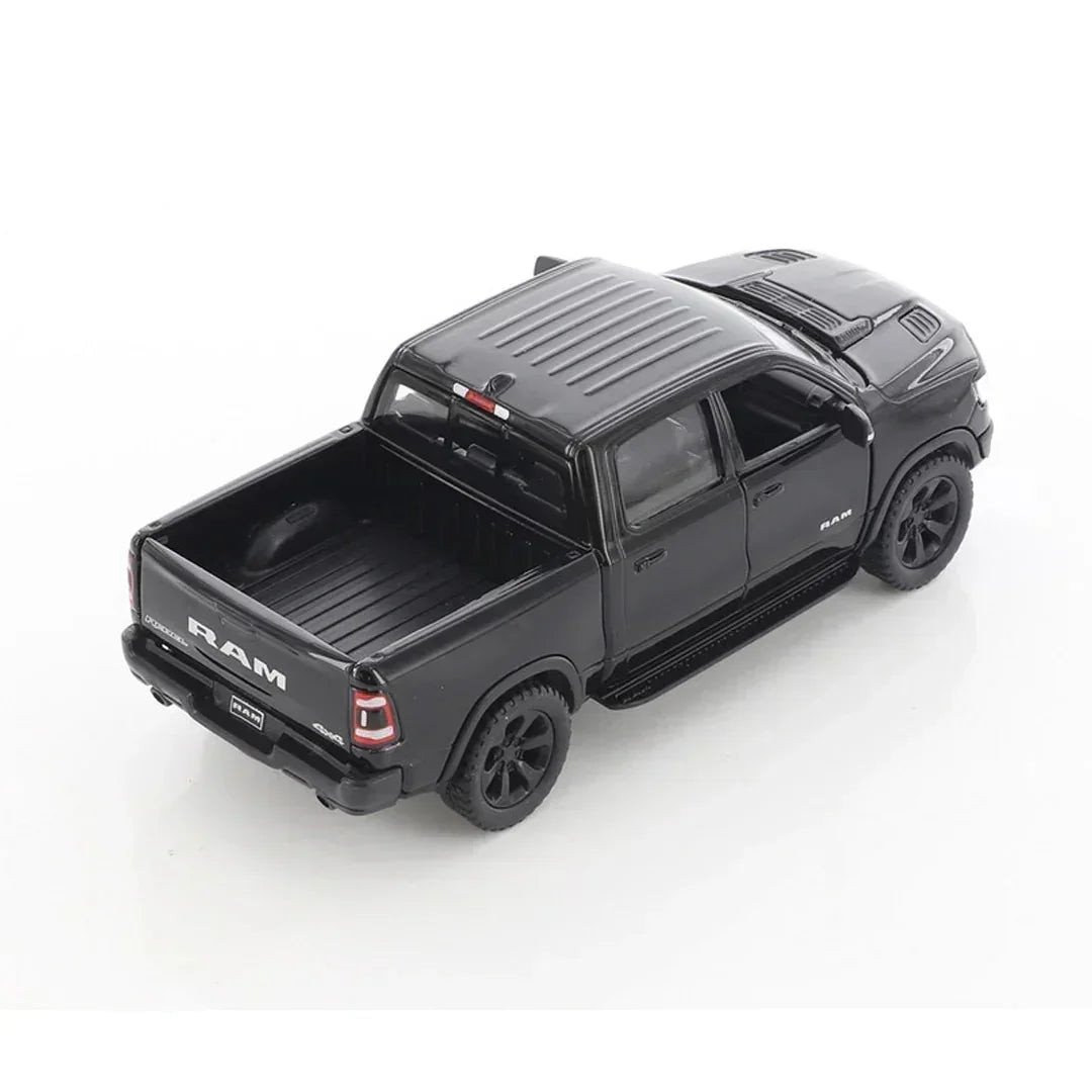 Premium scale diecast model car – Ram 1500 2019, 1:36 Scale (Black) Collectible