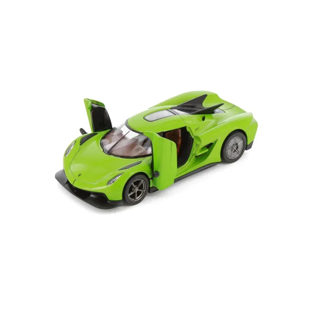 Premium scale diecast model car – Koenigsegg Jesko Absolut, 1:36 Scale (Green) Collectible