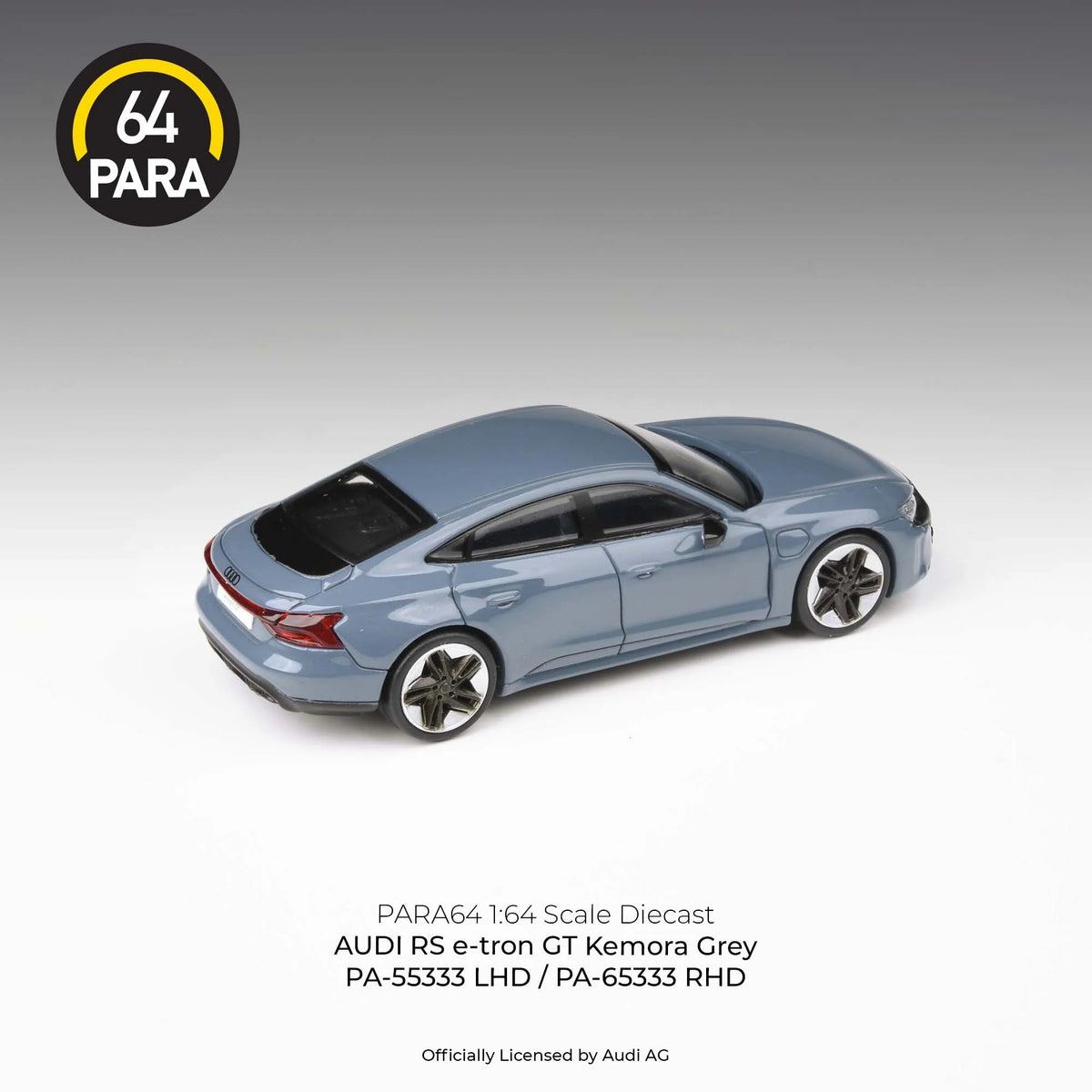 Audi RS e-tron GT Kemora Grey, 1:64 Scale