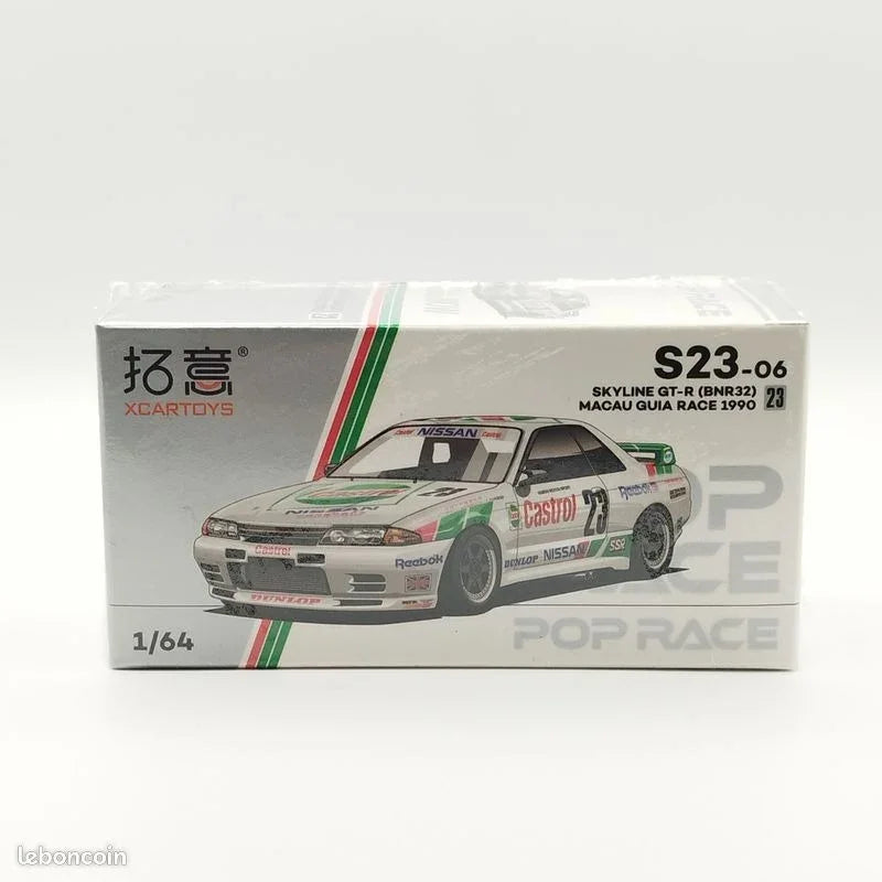 Skyline GT-R (BNR32) Macau Guia Race 1990 #23, 1:64 Scale