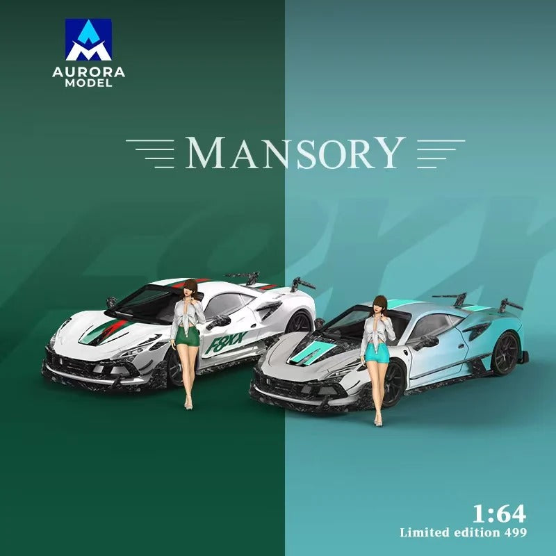 *PRE-ORDER* Modified Mashray F8XX Green Lightning Figure Edition, 1:64 Scale