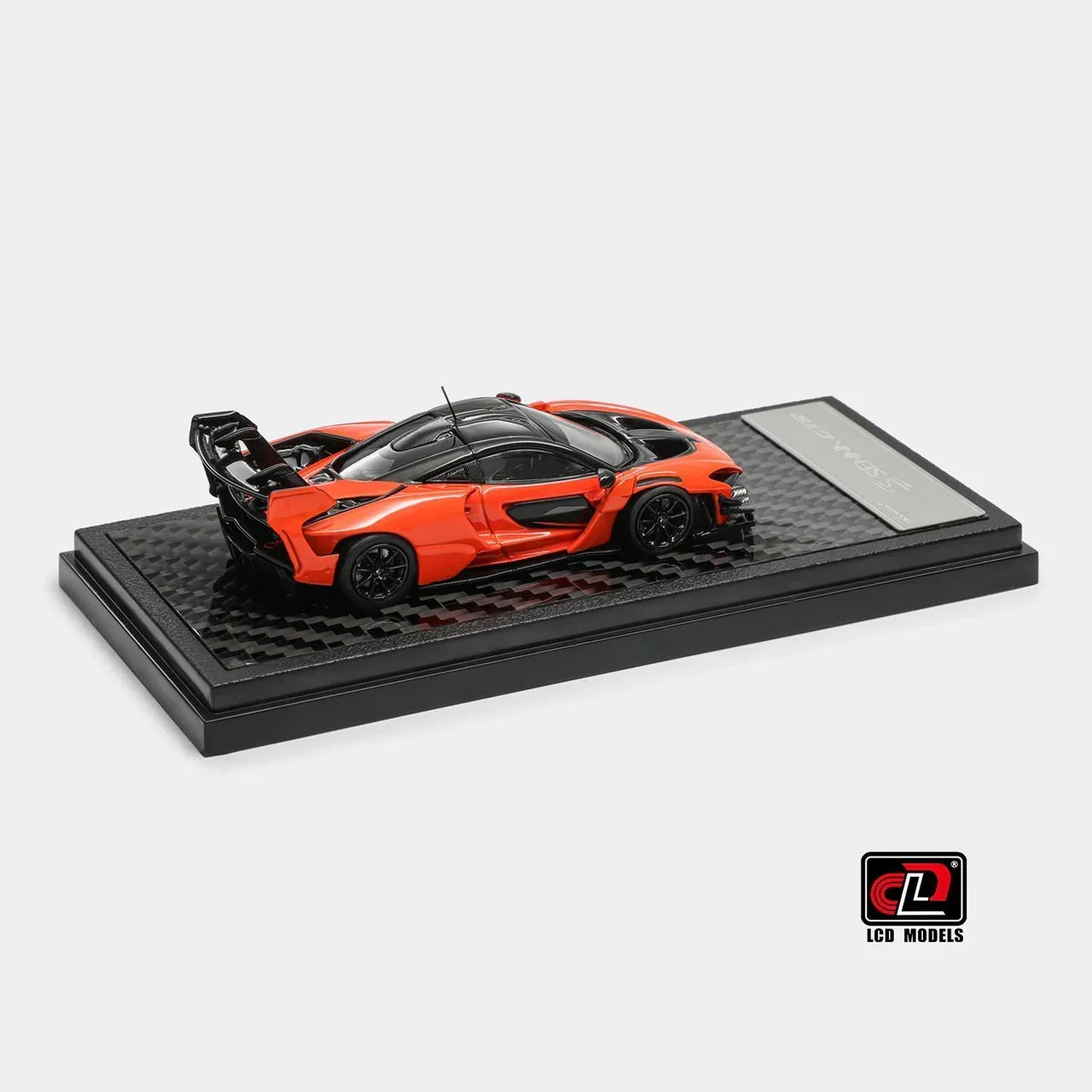 Premium scale diecast model car – McLaren Senna GTR, 1:64 Scale (Orange) Collectible